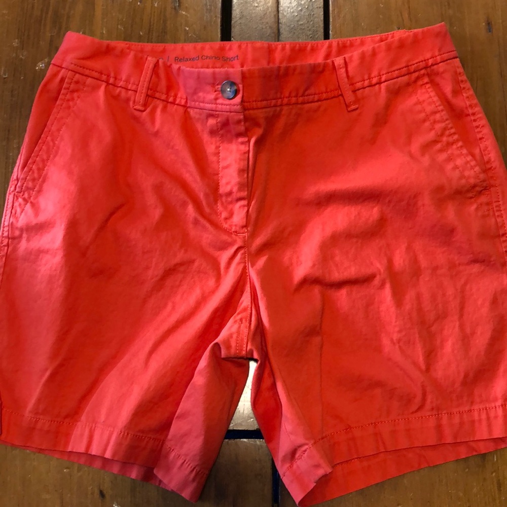 Talbots relaxed, chino shorts size 10